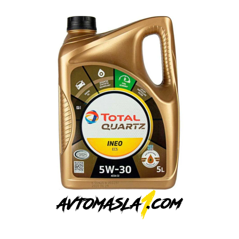 https://avtomasla1.com/
TOTAL QUARTZ INEO ECS 5W30 представлява синтетично масло с ниско съдържание на сулфатна пепел, фосфор и сяра.
Това моторно масло TOTAL 5W30 e специално разработено за двигателите на PSA. TOTAL QUARTZ INEO ECS 5W30 оптимизира системата за обработка на газовете (DPF) и пести гориво.