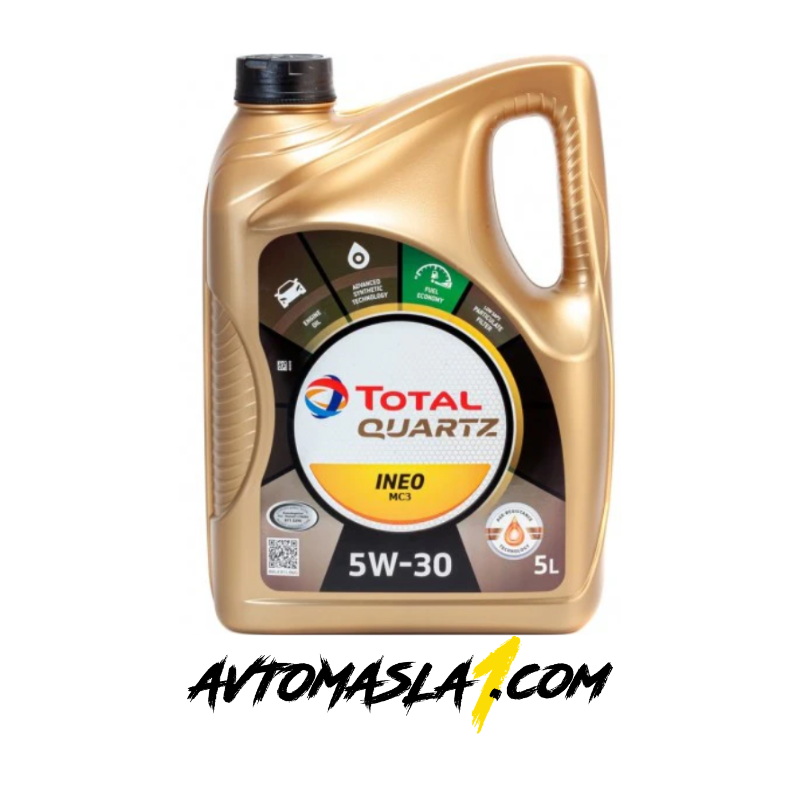 https://avtomasla1.com/
TOTAL QUARTZ INEO MC3 5W-30 е синтетично моторно масло, специално разработено, за да отговори на техническите изисквания на автомобилите, произведени от BMW, Mercedes-Benz, Volkswagen и Hyundai Kia.