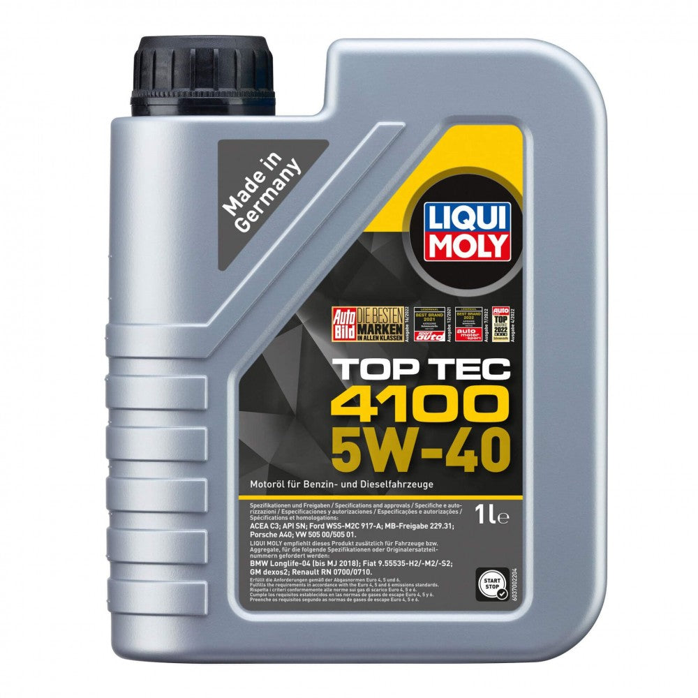 LIQUI MOLY TOP TEC 4100 5W40 1л