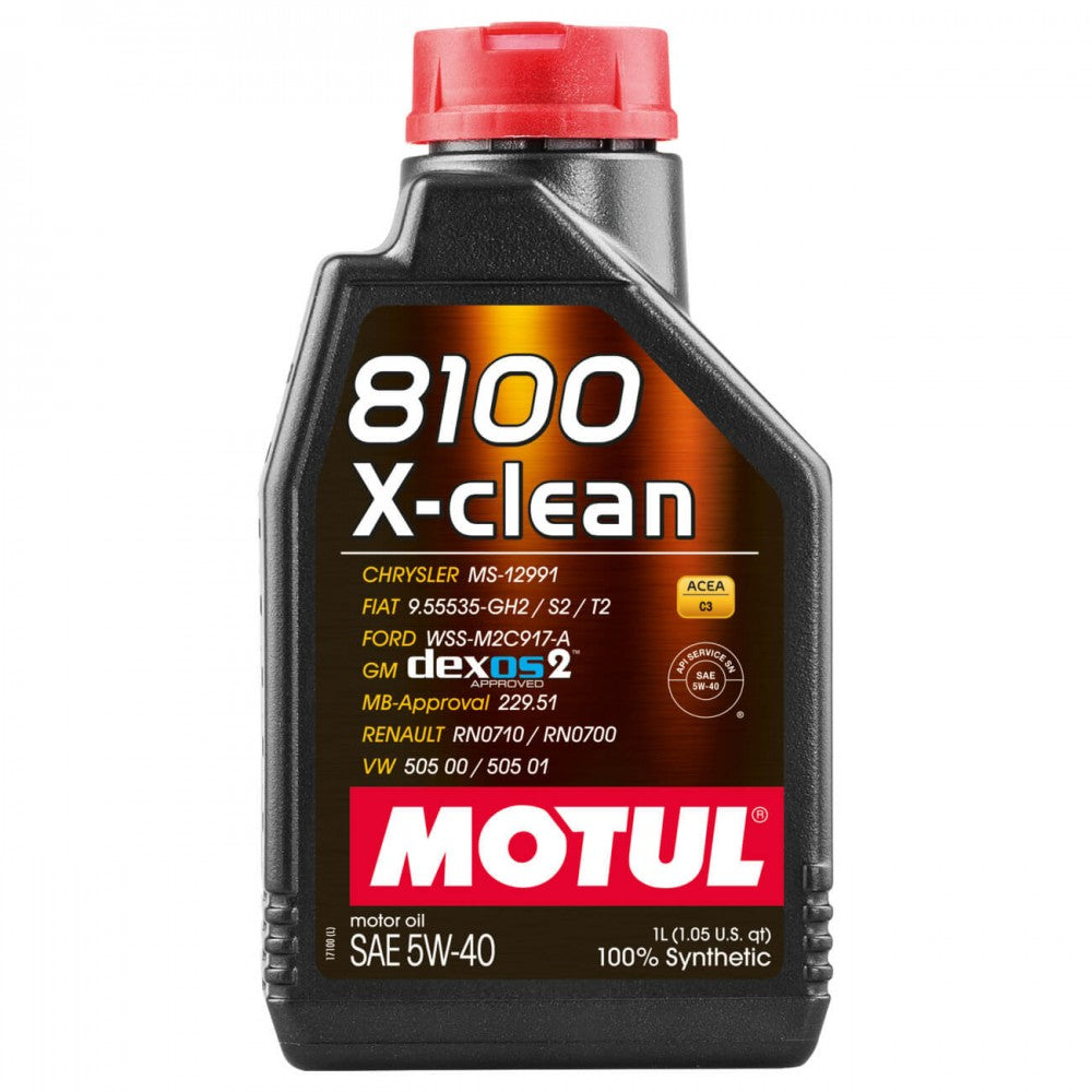 MOTUL 8100 X-CLEAN 5W40 C3 1л