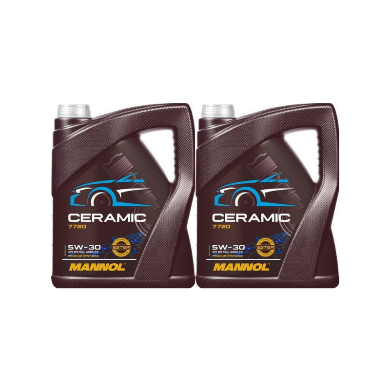 5л + 5л MANNOL Ceramic 5W-30