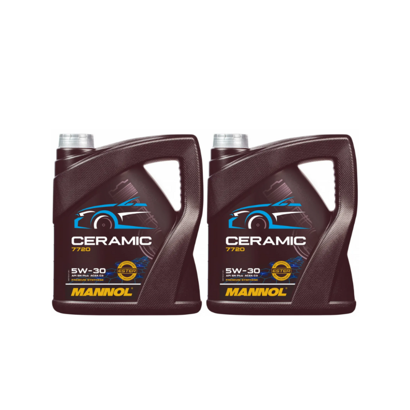 4л + 4л MANNOL Ceramic 5W-30