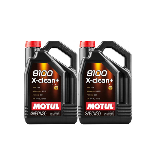 5л + 5л MOTUL 8100 X-CLEAN+ 5W30