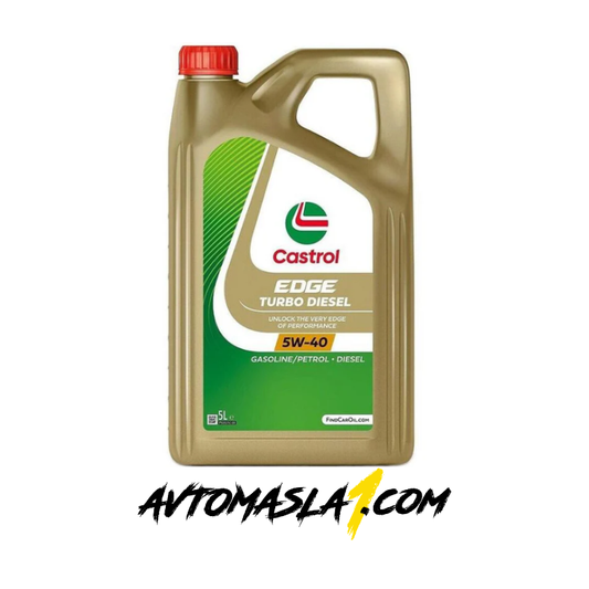 CASTROL EDGE TURBO DIESEL TITANIUM 5W40 е синтетично моторно масло разработено специално за съвременните дизелови двигатели с турбо.