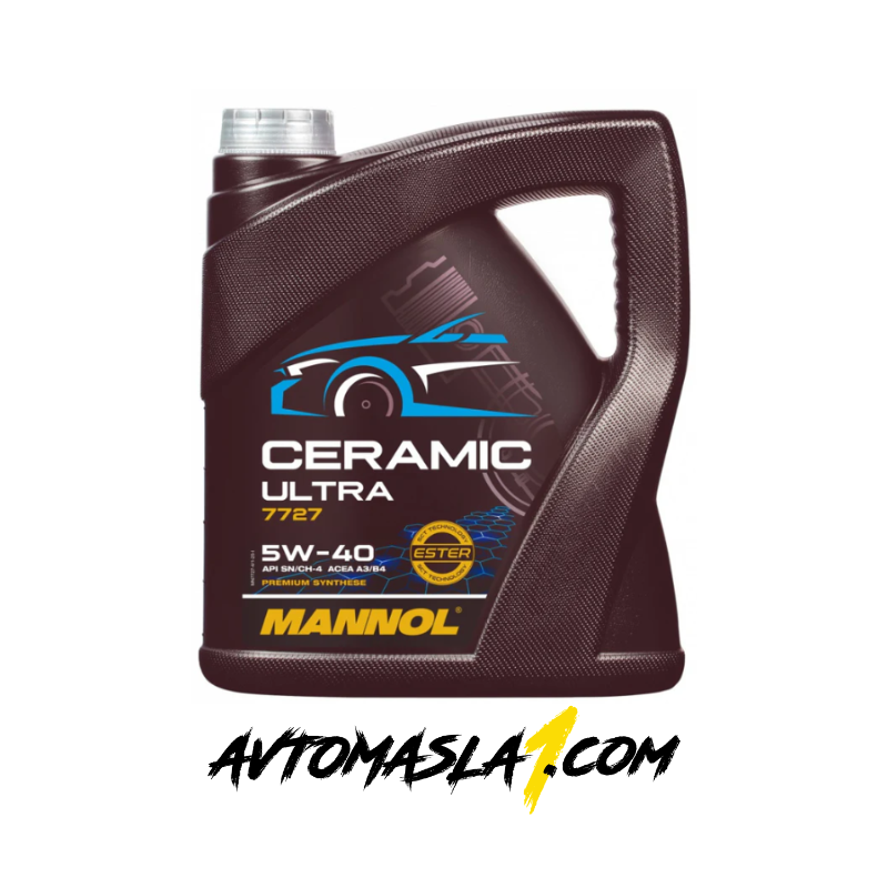 MANNOL Ceramic Ultra 5W-40 5л