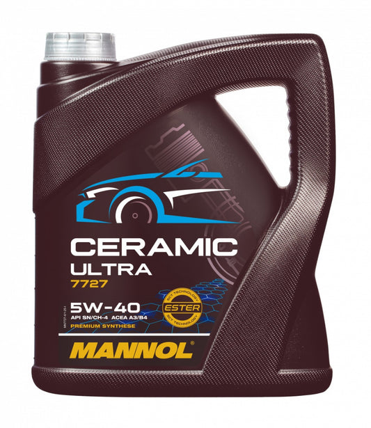 MANNOL Ceramic Ultra 5W-40 5л