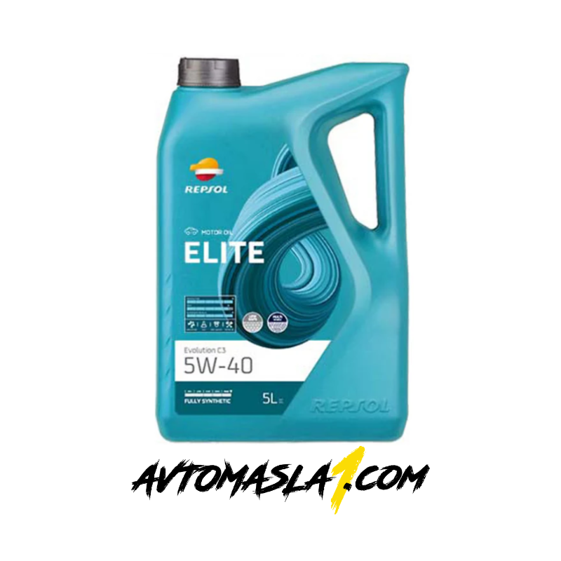 Икономия на гориво и екологичност:&nbsp;Със своята проучена формула, REPSOL ELITE EVOLUTION C3 5W40 не само намалява разхода на гориво, но и активно допринася за намаляване на емисиите на CO2 и вредни частици,