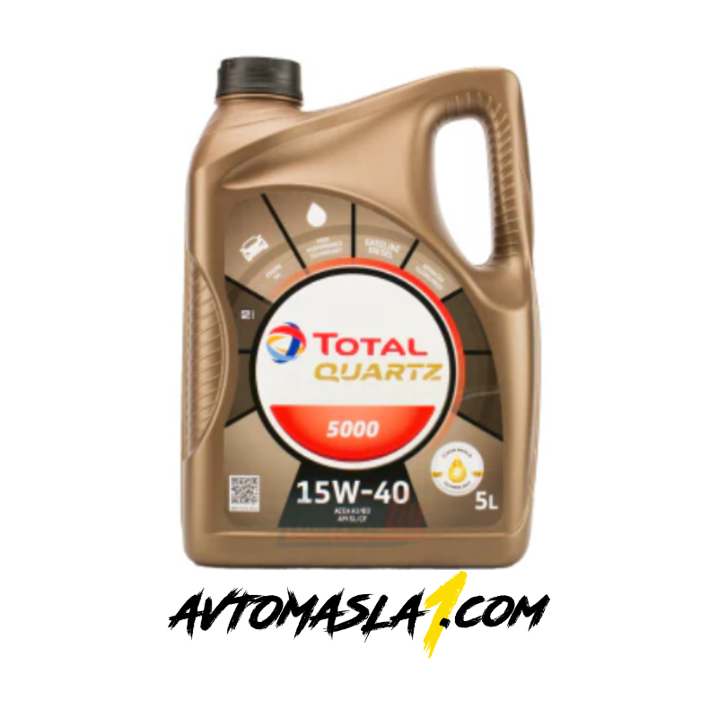 TOTAL QUARTZ 5000 15W40 5л