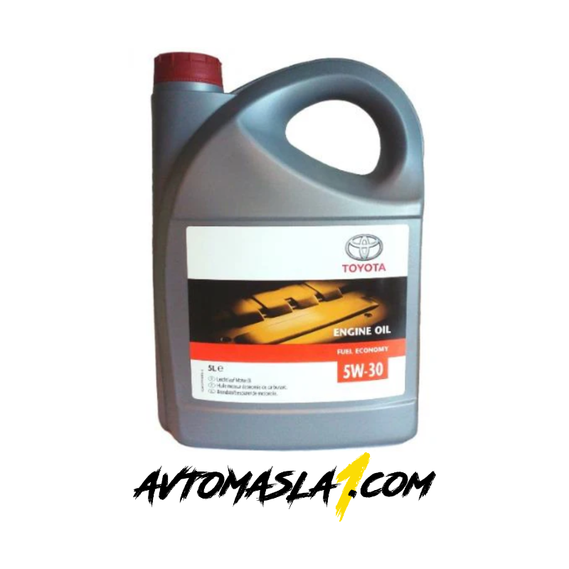 Синтетично моторно масло Toyota SAE 5W-30 отговаря на най-строгите изисквания на автомобилния концерн Тойота. Масло от най-новото поколение.&nbsp;Стабилни свойствата на вискозитета и висококачествена смазочност при натоварен градски режим.

SAE 5W-30
ACEA A1/B1
ACEA A5/B5
API SL/CF