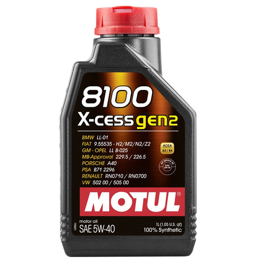 MOTUL 8100 X-CESS GEN2 5W40 1л